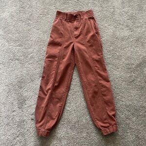 Gap Super High Rise Balloon Pants Size 00 (Rust)